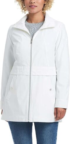 Vince Camuto Women's Lightweight Water and Wind Resistant Rain Jacket in Kuwait
