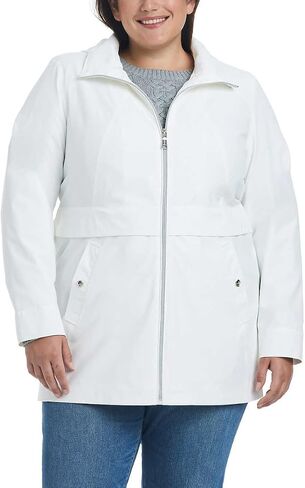 Vince Camuto Women's Lightweight Water and Wind Resistant Rain Jacket in Kuwait