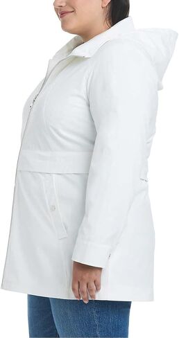 Vince Camuto Women's Lightweight Water and Wind Resistant Rain Jacket in Kuwait