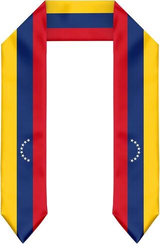 Venezuela Flag Graduation Stole Graduation Sash Scarf for International Student Abroad Adult Unisex in Saudi Arabia