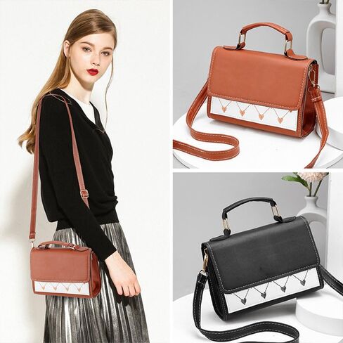 Small Top Handle Purses for Women Mini Satchel Crossbody Bag Elegant Square Bag in Kuwait