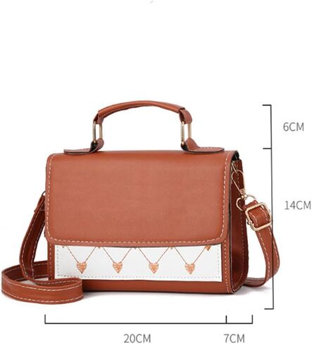 Small Top Handle Purses for Women Mini Satchel Crossbody Bag Elegant Square Bag in Kuwait