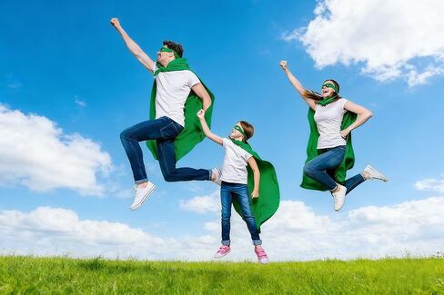 Capes for Kids Hero Costume Capes with Masks and Wristbands Slap Bands Fit for boy and girls (6 Pcs) in Saudi Arabia