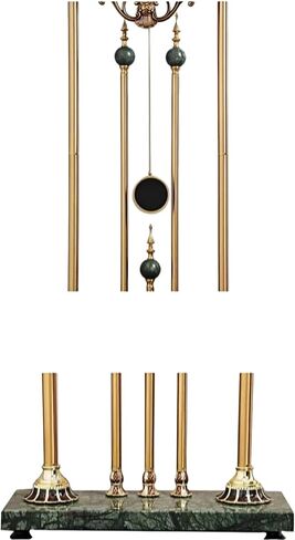 Grandfather Clocks Metal Floor Clock European Style Roman Numeral for Hotel Lobby Club in Saudi Arabia