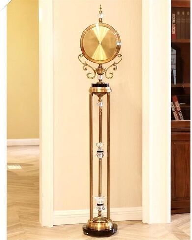Grandfather Clocks Floor Clock Coffee Home Decor, Grandfather Timepiece with Cable-Driven Chime Movement in Saudi Arabia