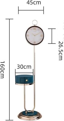 Grandfather Clocks Modern Style Grandfather Clock with Drawer Living Room European Silent Creative in Saudi Arabia