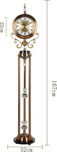 Grandfather Clocks Floor Clocks Retro Standing Clock Grandstand Pendulum for Living Room Home Decorations in Saudi Arabia