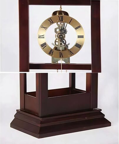 Grandfather Clocks Wood Grandfather Clock Floor Mechanical Pendulum Chimes Mechanism for Home in Saudi Arabia