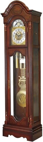 Grandfather Clocks Wooden Vintage Clock Battery Operated Analog Silent Table Beside with Quartz Movement Bedroom Living Room in Saudi Arabia