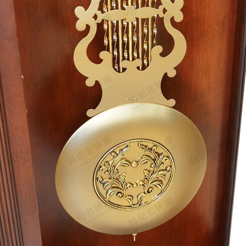 Grandfather Clocks Wooden Vintage Clock Battery Operated Analog Silent Table Beside with Quartz Movement Bedroom Living Room in Saudi Arabia