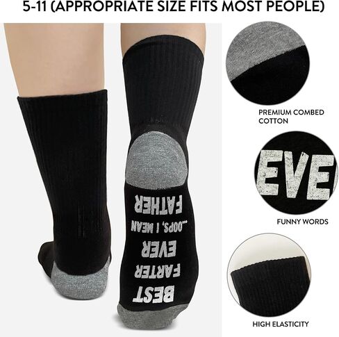 Funny Socks for Women Men - Father in Saudi Arabia