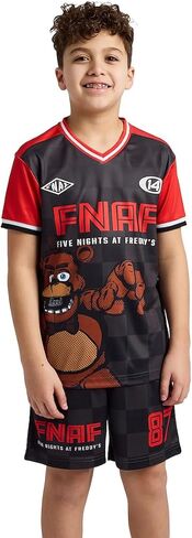 Five Nights At Freddy's Freddy 87 Boy's 2-Pack Soccer Jersey & Shorts Combo Set in Kuwait