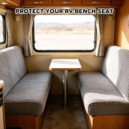 RV Couch Covers 2-Piece Stretchable Backrest and Seat Covers for RV in Saudi Arabia