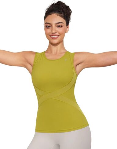 Fanka Powerband Resistance FlowX Tank Top for Women, Built-in Mesh, Core & Posture Support, Tummy Control in Saudi Arabia