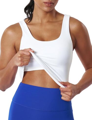 K-Swiss Women's Workout Tank Top - Sleeveless Waist-Length Slim Fit Gym Athletic Yoga Tops Shirts in Kuwait