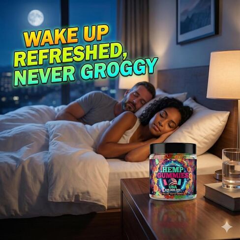 Hemp Gummies for Adults - Hemp Oil Infused, Tasty Fruit Flavor Gummy Bear Edibles, Non-Habit Forming - Calm, Peace and Relaxation - Made in USA-95 Count in Saudi Arabia
