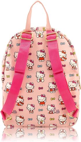 Fast Forward Sanrio Hello Kitty Mini Backpack for Girls | PU Leather Daypack Backpack Featuring Hello Kitty | Small Travel Bag, Lightweight Backpack | Ages 3+ in Kuwait
