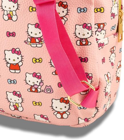 Fast Forward Sanrio Hello Kitty Mini Backpack for Girls | PU Leather Daypack Backpack Featuring Hello Kitty | Small Travel Bag, Lightweight Backpack | Ages 3+ in Kuwait