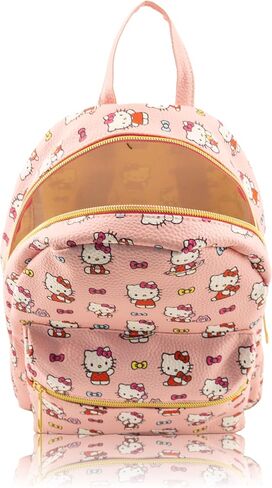 Fast Forward Sanrio Hello Kitty Mini Backpack for Girls | PU Leather Daypack Backpack Featuring Hello Kitty | Small Travel Bag, Lightweight Backpack | Ages 3+ in Kuwait