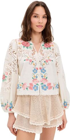 Sea Women's Astrid Embroidery Blouse in Kuwait