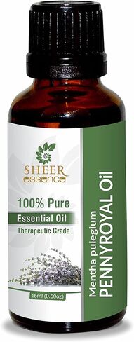 زيت Pennyroyal (Mentha Pulegium) زيت أساسي 100% زيت طبيعي نقي غير مخفف وغير مقطوع بدرجة علاجية 0.33 FL.OZ in Kuwait