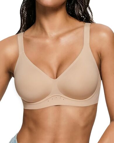 As Fairy Bras for Women Wireless Wirefree Jelly No Underwire Full Coverage Seamless Comfortable Breathable Bra in Saudi Arabia