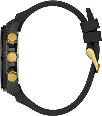 ساعة GUESS Rainbow Mosaic وSilicon Black Chronograph in Kuwait