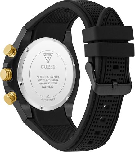 ساعة GUESS Rainbow Mosaic وSilicon Black Chronograph in Kuwait