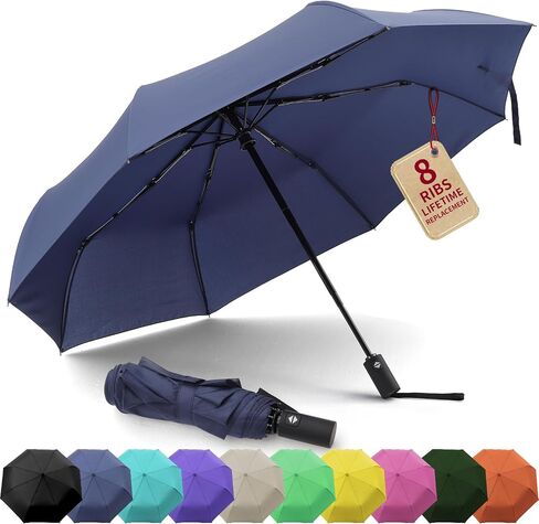 Travel Compact Umbrellas for Rain Portable Automatic Open/Close Windproof Folding Small Umbrella in Saudi Arabia