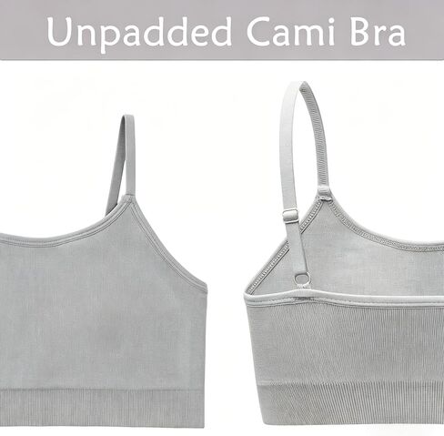 Women's Seamless Bralettes Cami Bras No Underwire Wireless Bralette Unlined Unpadded Comfort Sports Bra in Saudi Arabia