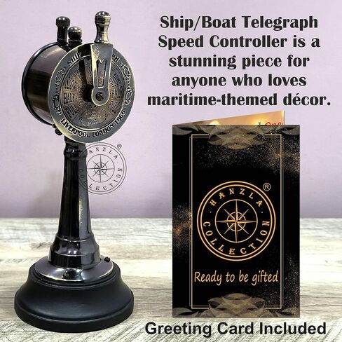 Ship/Boat Telegraph Speed Controller Mini Nautical Brass Handmade Maritime Desktop Collectible Desk Decor Clock Vintage Gift in Saudi Arabia