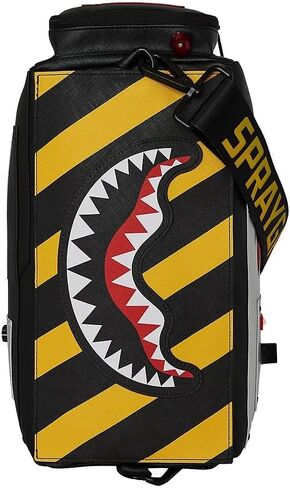 Sprayground Ghost Catcher Crossbody Bag, Faux Leather, with Magnetic Closure in Kuwait