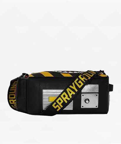 Sprayground Ghost Catcher Crossbody Bag, Faux Leather, with Magnetic Closure in Kuwait