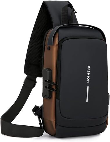 Sling Bag for Men | Anti-theft Crossbody Bag - Crossbody Shoulder Chest Bags for Daily use in Kuwait