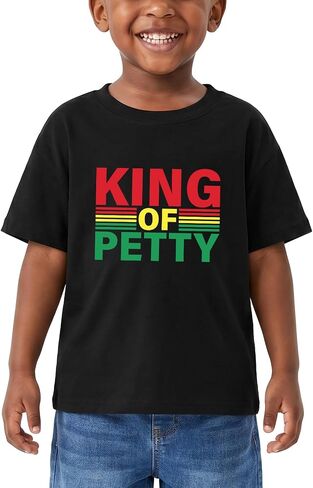 Kids Juneteenth T-Shirt Boys Girls Tee 1865 June 19th Black History Shirts Short Sleeve Cotton 2-8T in Kuwait