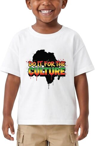 Kids Juneteenth T-Shirt Boys Girls Tee 1865 June 19th Black History Shirts Short Sleeve Cotton 2-8T in Saudi Arabia