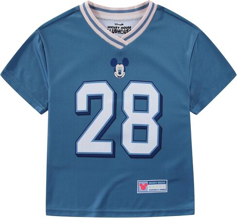 Disney Mickey Mouse Boys Jersey Mesh Shirt for Toddler to Big Kids in Kuwait
