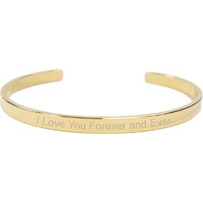 Petite Boutique Personalized Bangle Bracelet Slim Layered Bracelet a Thoughtful and Stylish Gift Custom Engraving in Saudi Arabia