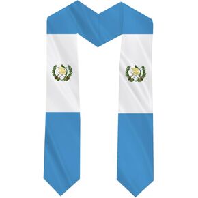 Guatemala Country Flag Graduation Stole Sash Double-Layer Ceremonial Scarf in Saudi Arabia