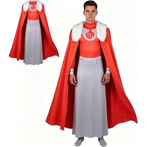 Thragg Costume Bodyduit for Adult Men Grand Regent Thragg Jumpsuit with Clock Halloween Cosplay Outfits in Saudi Arabia