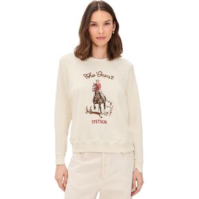 THE GREAT. Women's x Stetson The College Stetson Graphic Sweatshirt in Saudi Arabia