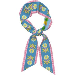 Summer Fashion Purse Scarf for Women Long Thin Neck Scarves Versatile Head Hair Band Handbag Handle Wrap in Saudi Arabia