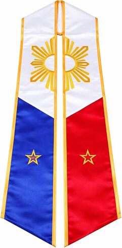 Philippines School Graduation Sash With Sun and Stars (Philippine Flag, Child) in Saudi Arabia