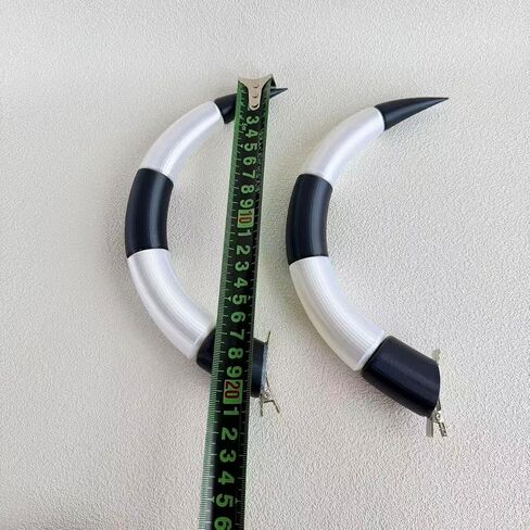 Blitzo Cosplay Horns Hairclip Anime Blitzo Headband Detachable Headwear Prop Costume (01) in Saudi Arabia