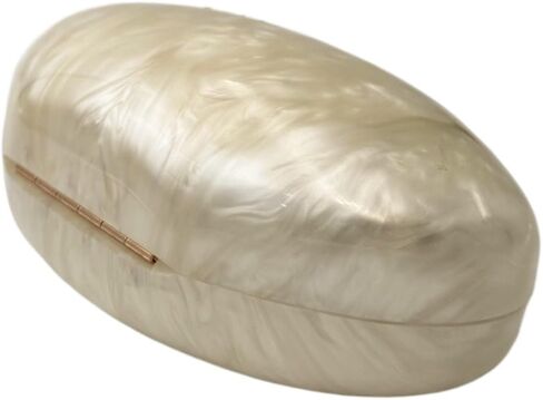 Pearl Clutch Purse Acrylic Shell Clutch Bag Bridal Purse for Women Wedding Party in Saudi Arabia