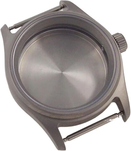 Pilot Diving Watch Case Titanium 316L Steel for NH34 NH35 NH36 NH38 NH70 PT5000 ETA2824 Sapphire 20BAR Waterproof Anti Allergy(Titanium case,36mm ETA2824) in Saudi Arabia