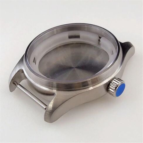 Pilot Diving Watch Case Titanium 316L Steel for NH34 NH35 NH36 NH38 NH70 PT5000 ETA2824 Sapphire 20BAR Waterproof Anti Allergy(Titanium case,36mm ETA2824) in Saudi Arabia