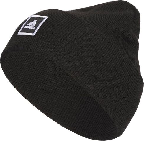 Adidas Men's Wide Cuff Beanie – Tall Fit Slouchy Cuffed Knit Winter Hat in Kuwait
