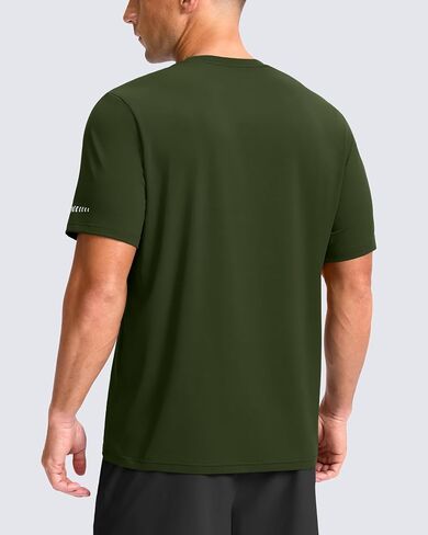 G Gradual Men's Cooling Running Shirts Moisture Wicking Breathable Workout T-Shirt UPF 50+ Ice Performance Tee for Athletic in Kuwait