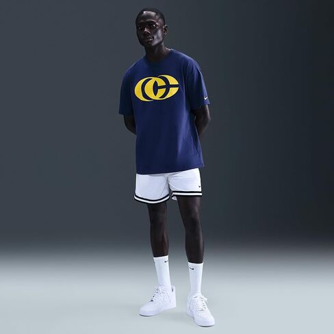 Nike Caitlin Clark Basketball T-Shirt (Midnight Navy/Amarillo) in Kuwait